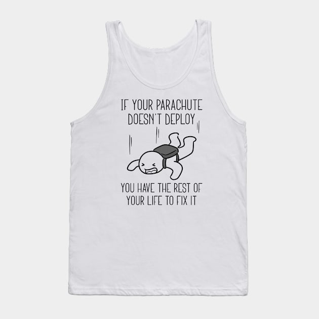 Parachute Fix Tank Top by LuckyFoxDesigns